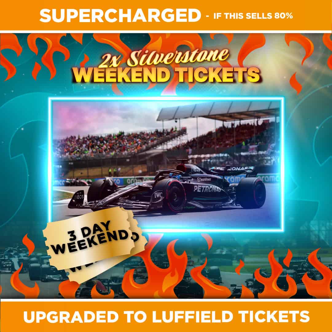 🔥 BOOSTED COMP🔥 *AUTO DRAW* 2x Silverstone F1 Weekend Tickets - Gaming ...