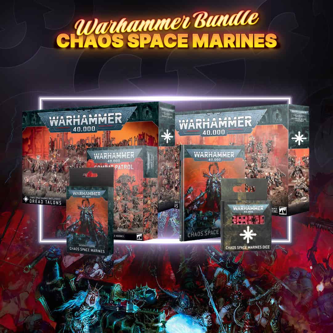 Warhammer Chaos Space Marines Bundle #2 - Gaming Giveaways