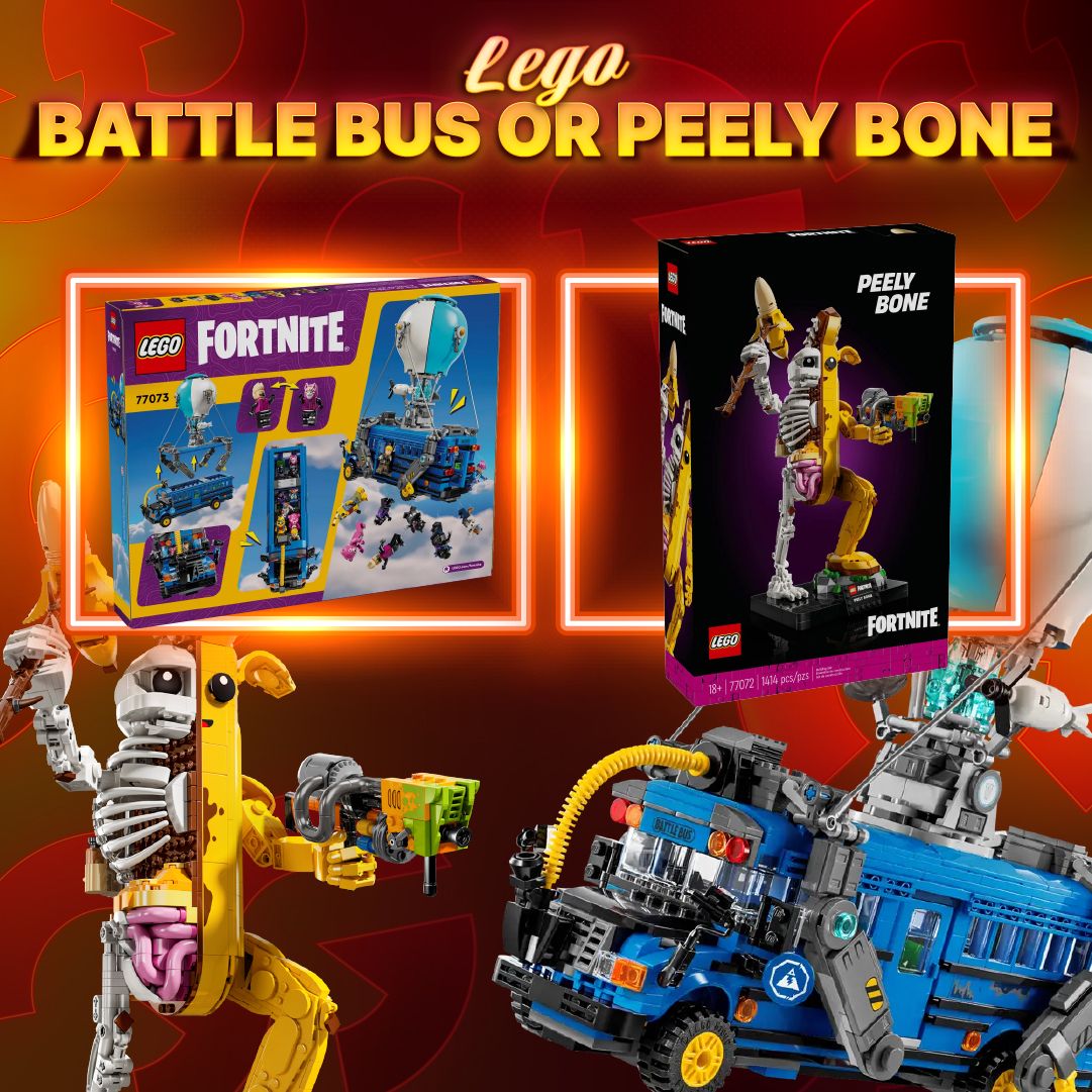 LEGO Battle Bus OR LEGO Peely Bone 1 Gaming Giveaways