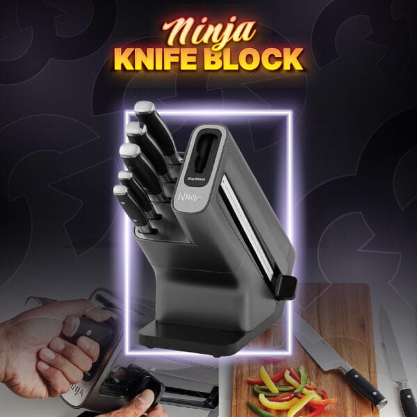 *AUTO DRAW* Ninja Stay Sharp Knife Block 4 Gaming Giveaways