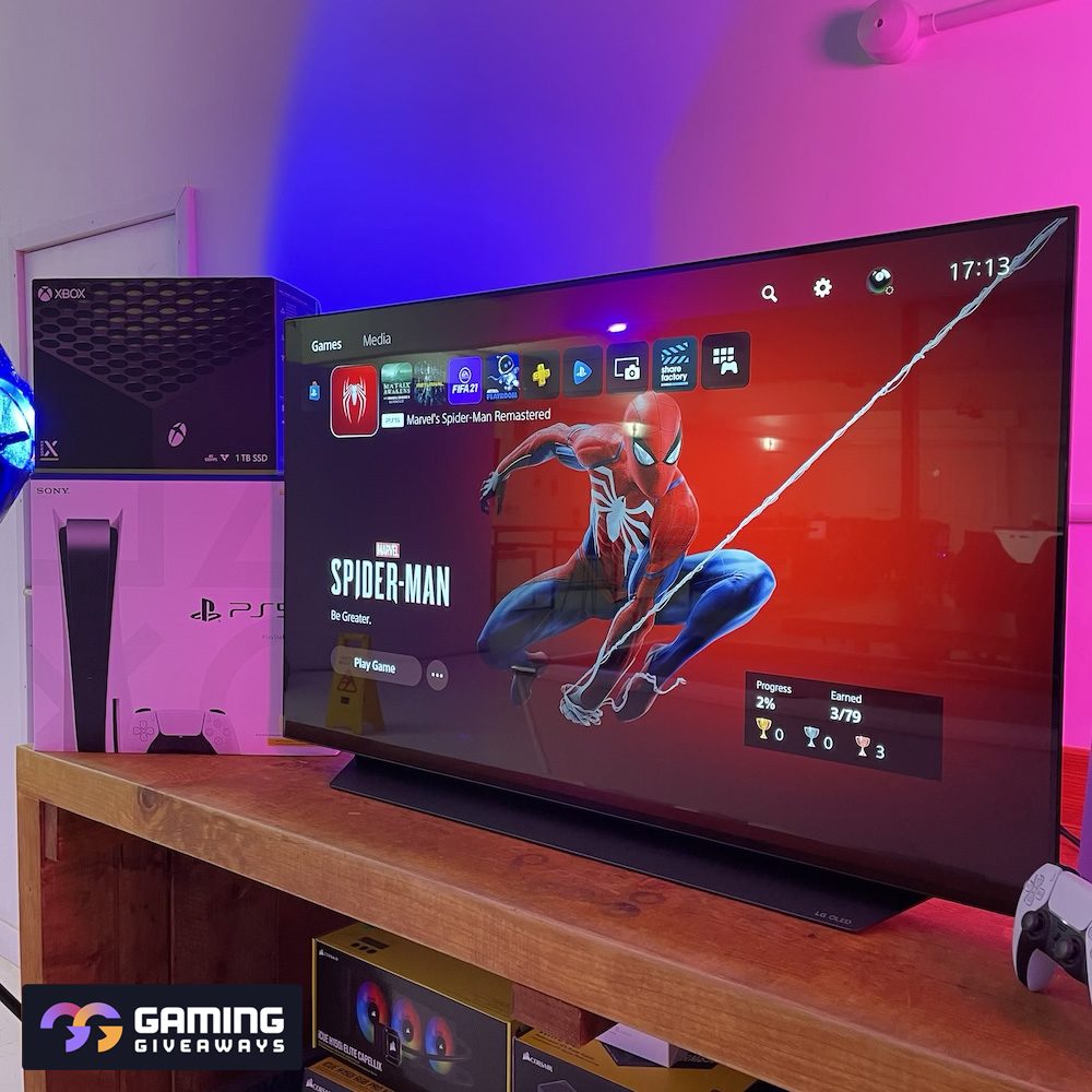 A MELHOR TV Gamer - LG C1 OLED 4K - Xbox Series X, S e PlayStation