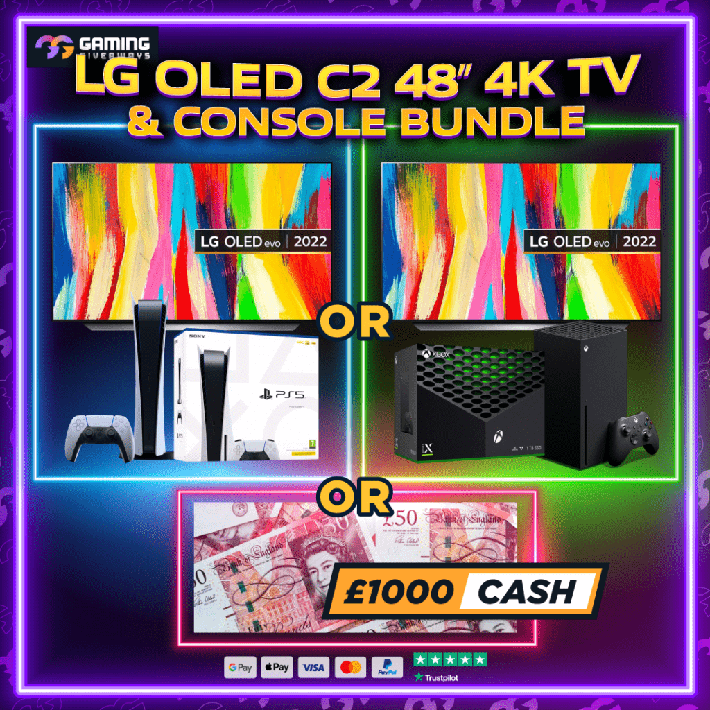 LG OLED C2 48" 4K TV & Console Bundle #2