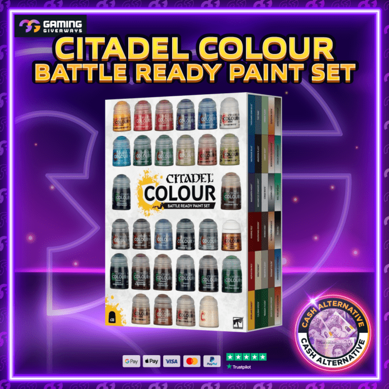 Citadel Colour Battle Ready Paint Set #1 - Gaming Giveaways