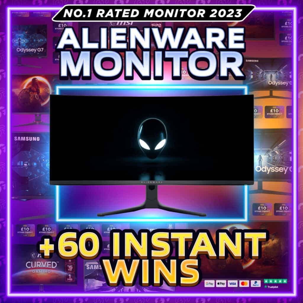 NEW MEGA Monitor Comp + 60 instant Wins! CASH ALTS ON ALL PRIZES #1