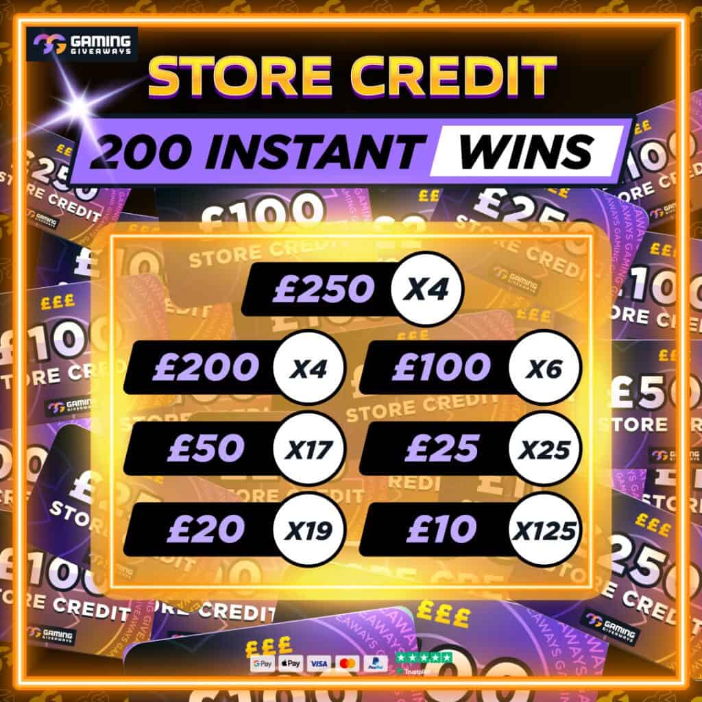 £5000 GG Store Credits - Instant Win Only #2