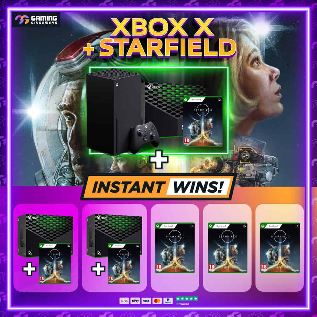 Starfield Xbox X Bundle + 5 instant Wins 1 Gaming Giveaways