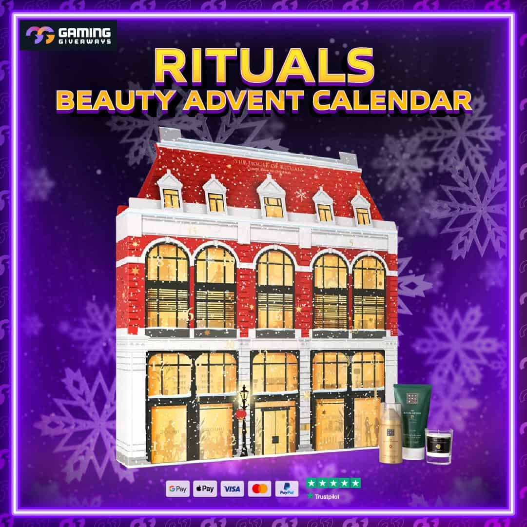 RITUALS BEAUTY ADVENT CALENDAR 1 Gaming Giveaways