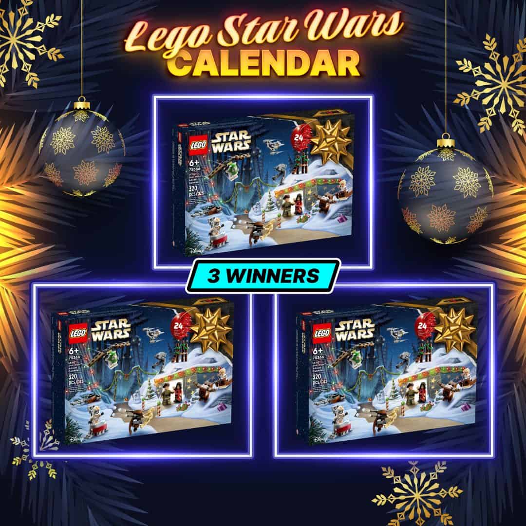 Lego star wars 2025 calendar 2019