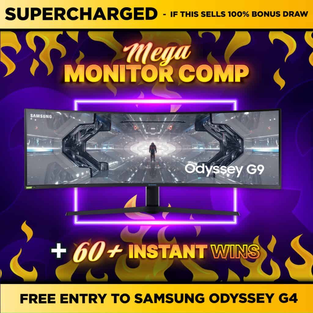 MEGA Monitor Comp + Over 60 INSTANT WINS! (Cash Alts Available) #10