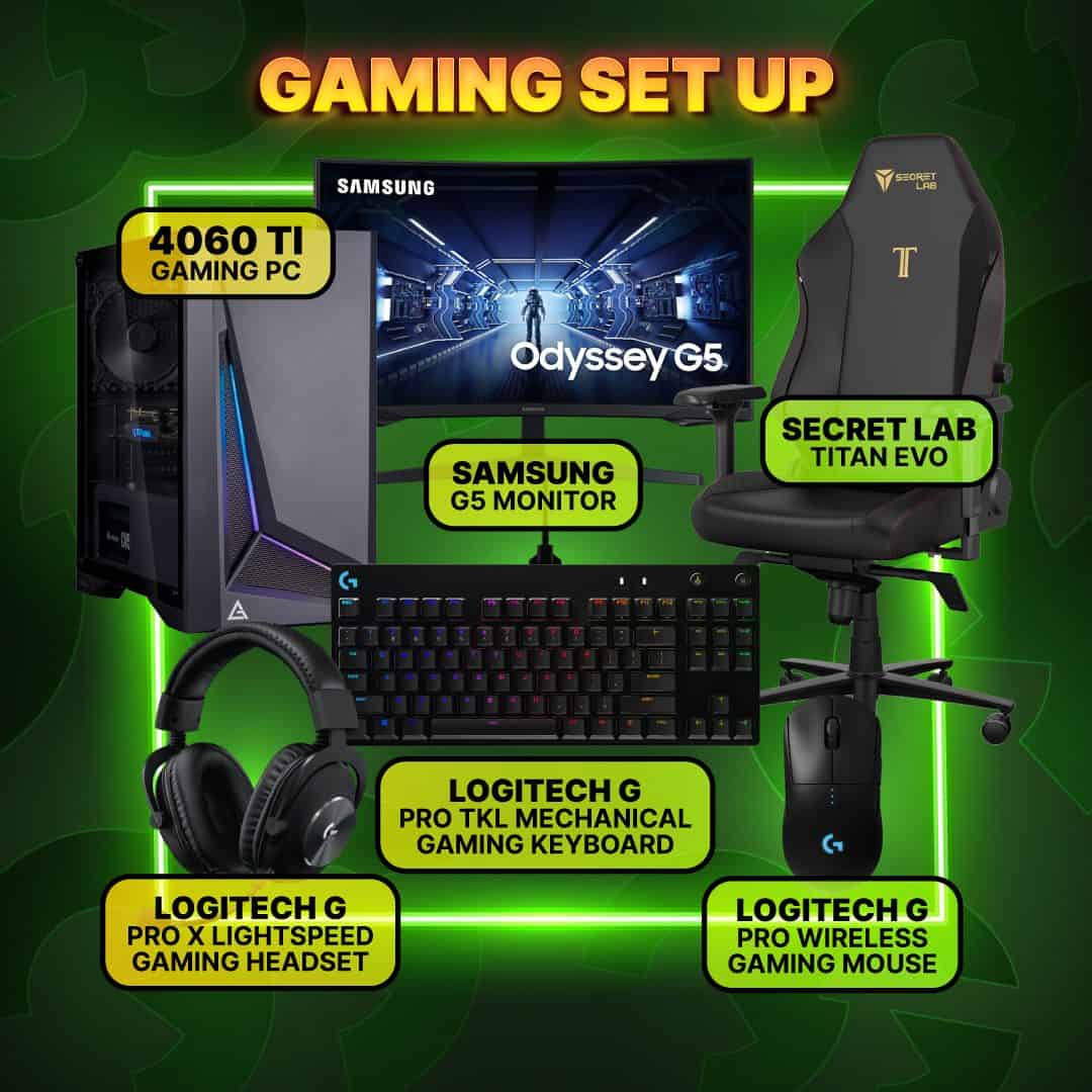 4060 Ti Gaming Set Up (Cash Alts Available) #1 - Gaming Giveaways