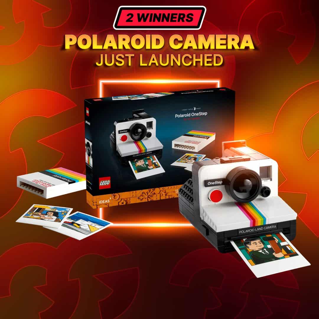 LEGO Polaroid Camera #1 - Gaming Giveaways