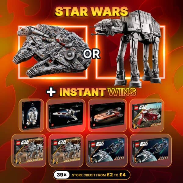 Star Wars UCS Set (£550 Cash Alt) + 45 Instant Wins 9 Gaming Giveaways