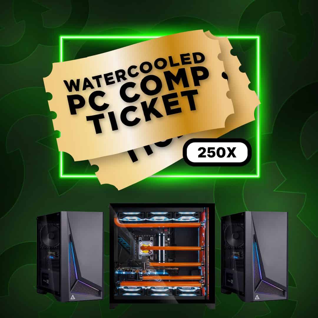 *AUTO DRAW* 250 Tickets For Ryzen 9 7950x Watercooled PC Comp Gaming