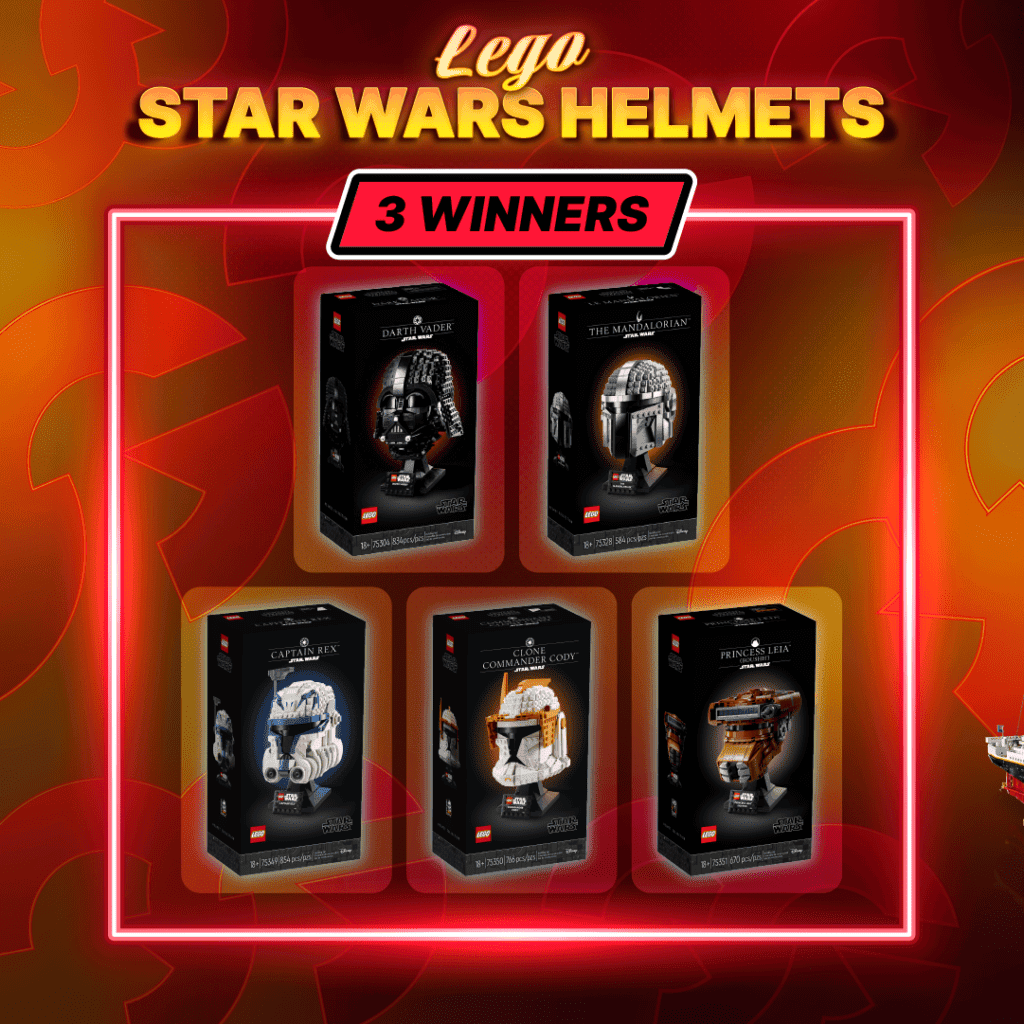 *AUTO DRAW* 3 Winners: Star Wars Helmets #30