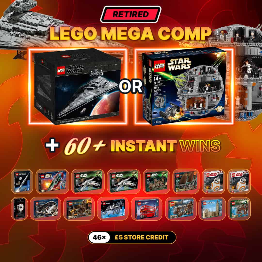 Lego Comp Retired LEGO Comp + 60 instant wins #10 - Gaming Giveaways