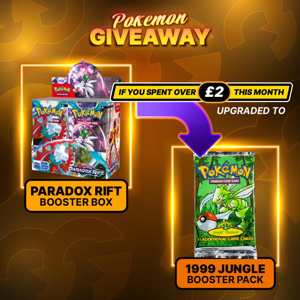 *FREE* Pokémon TCG: Scarlet & Violet-Paradox Rift Booster Box #7