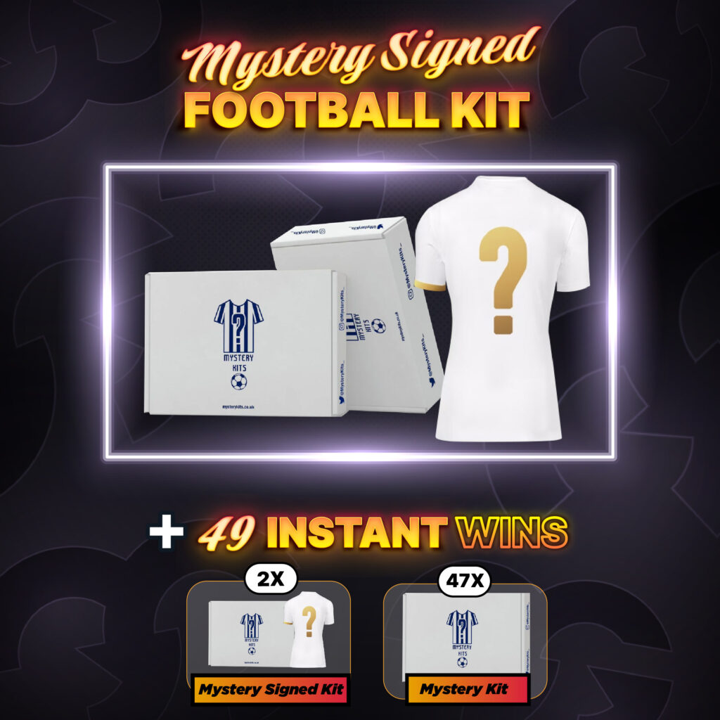 *AUTO DRAW* Mystery Signed Football Kit + 49 Instant Wins #1