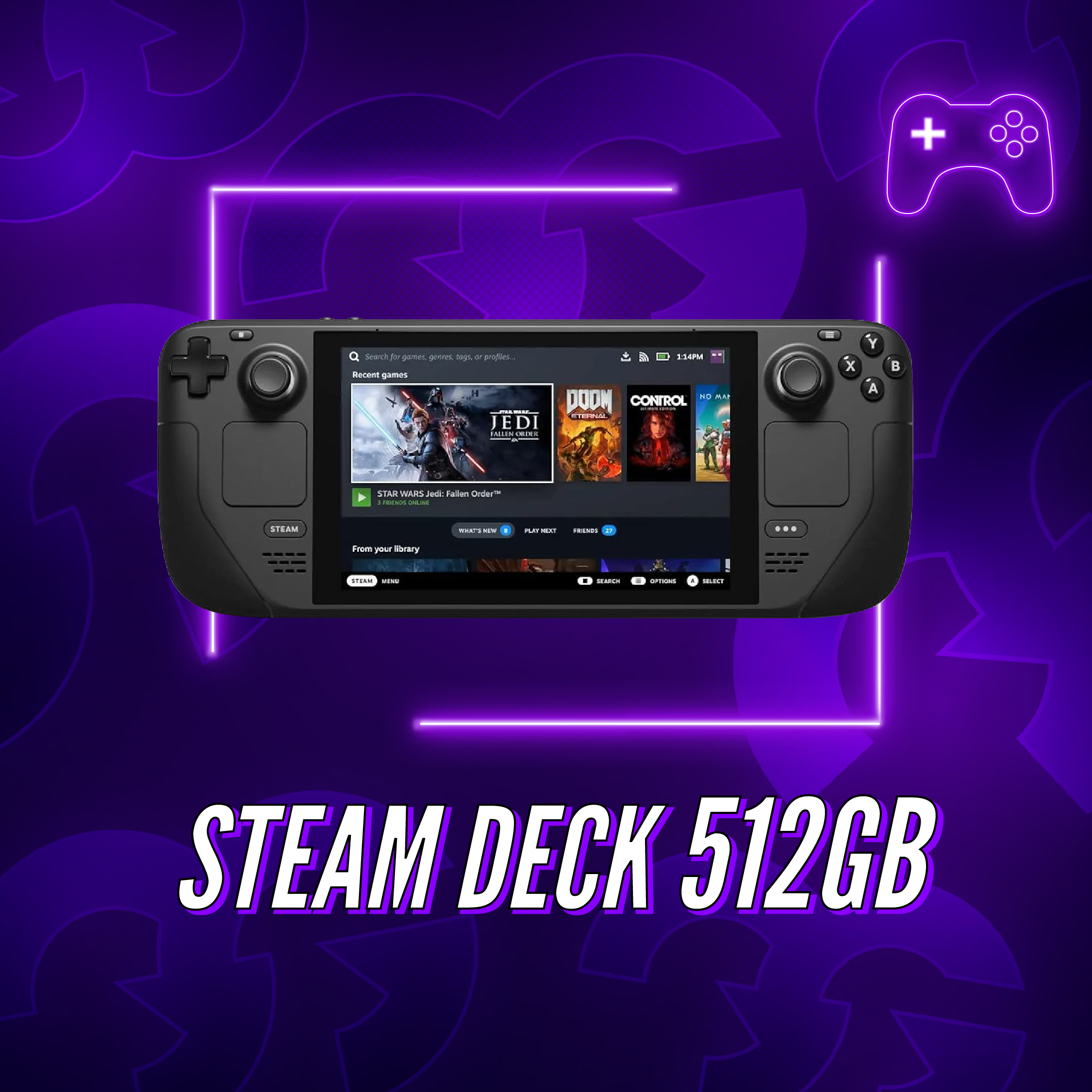 Steam Deck 512GB OLED #101 - Gaming Giveaways