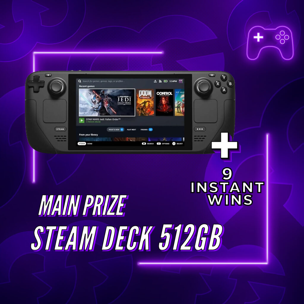 Steam Deck 512GB + Instant Wins #1