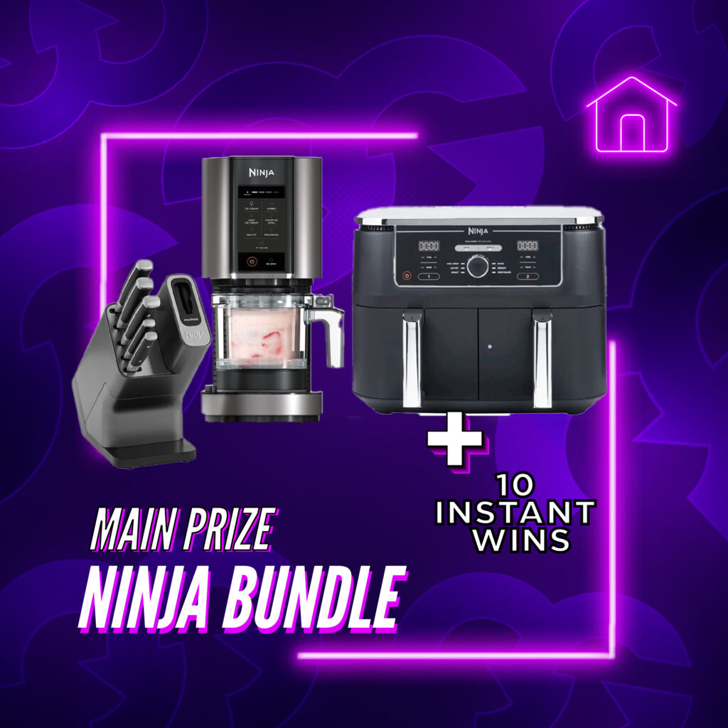 Sharp Ninja Kit Out Your Kitchen: Ninja Bundle + 10 Instant Wins #5 - Gaming Giveaways