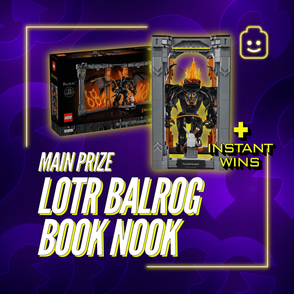 The Lord of the Rings: Balrog Book Nook + Instant Wins #1