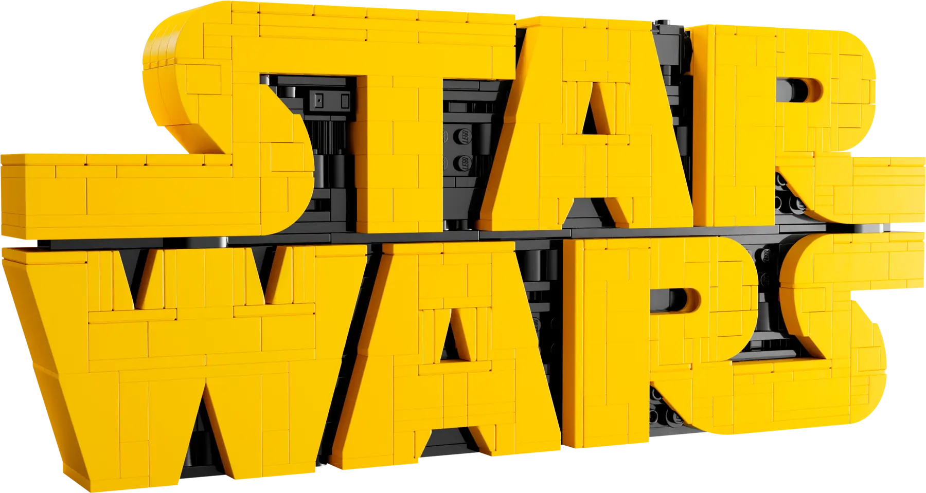 Brick-Built Star Wars Logo (75407)