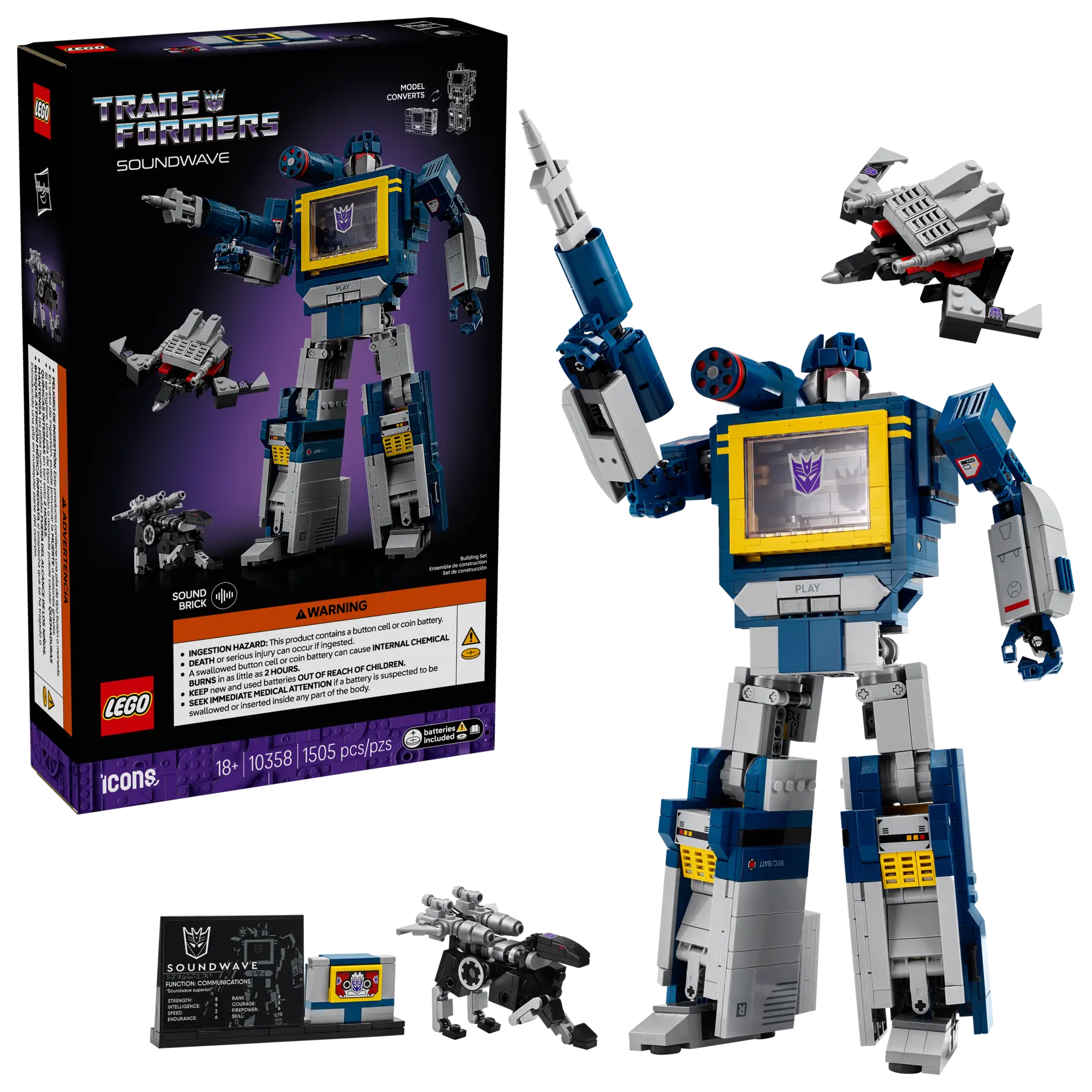 Transformers: Soundwave (10358)