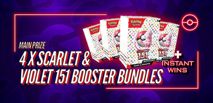 Scarlet and Violet 151 Booster Bundle + Instant Wins #31