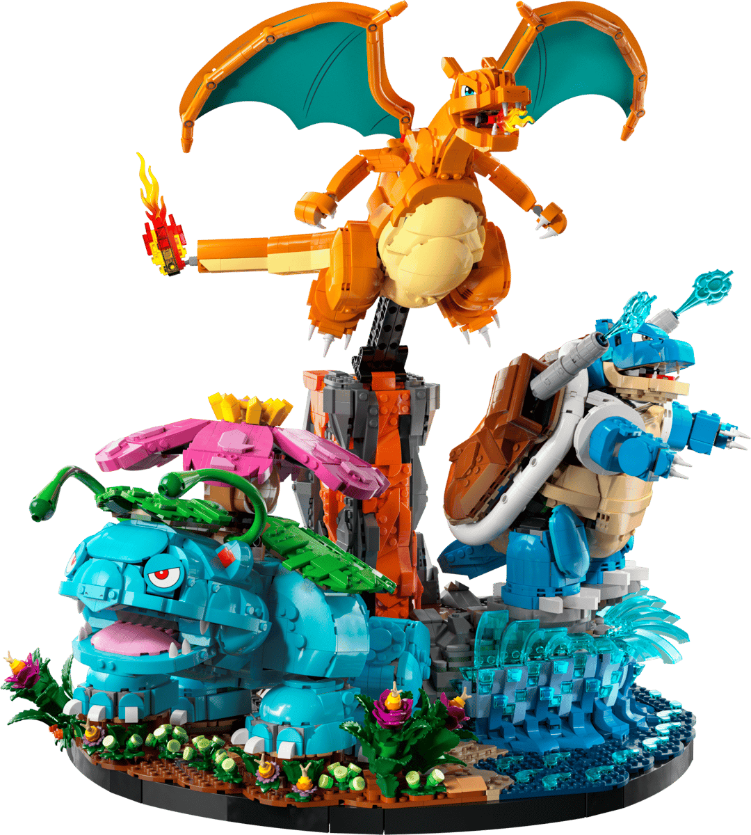 Venusaur, Charizard and Blastoise (72153)