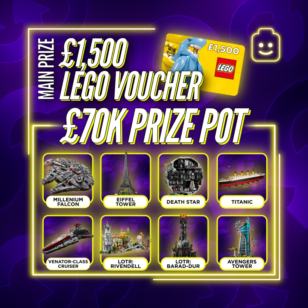 £70K MEGA LEGO Comp + Instant Wins #1