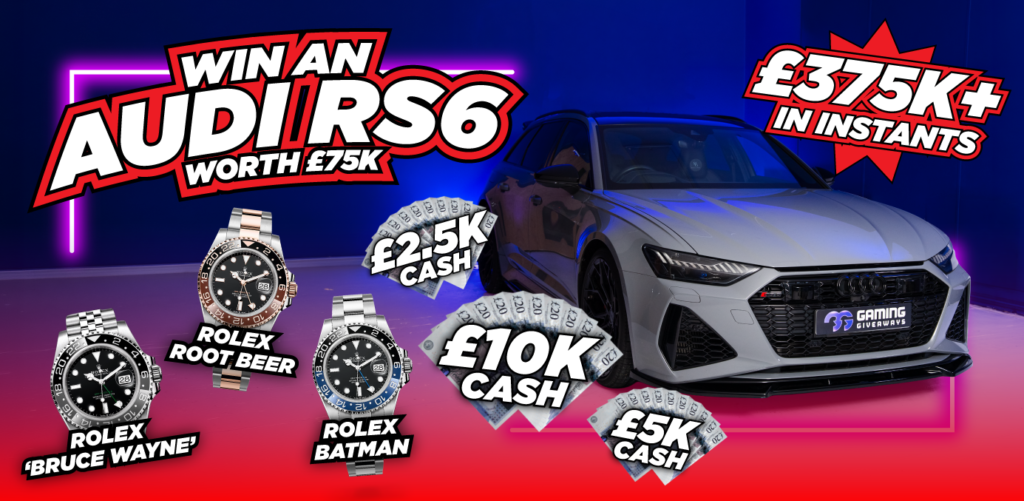 Audi RS6 + Instant Wins #1