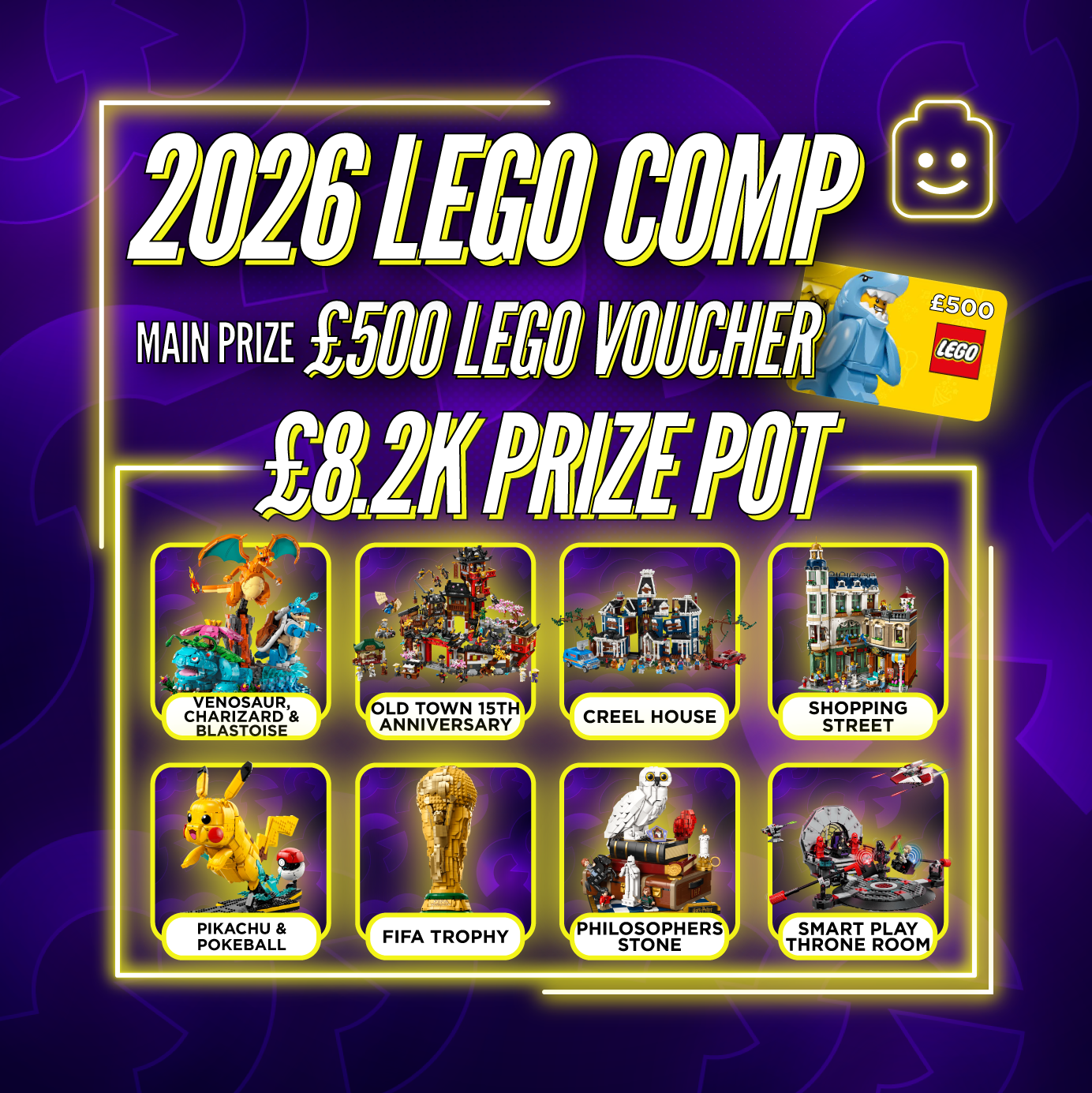 Lego Comp 2026 LEGO Comp + Instant Wins #2 - Gaming Giveaways