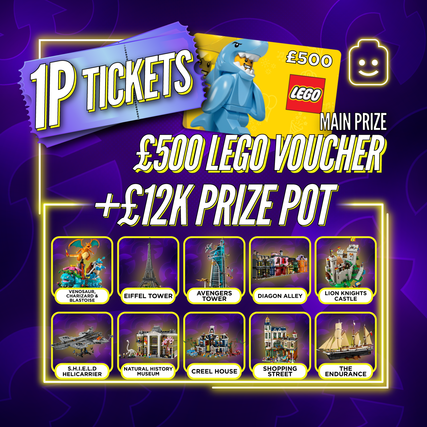 1p LEGO Comp + Instant Wins #3