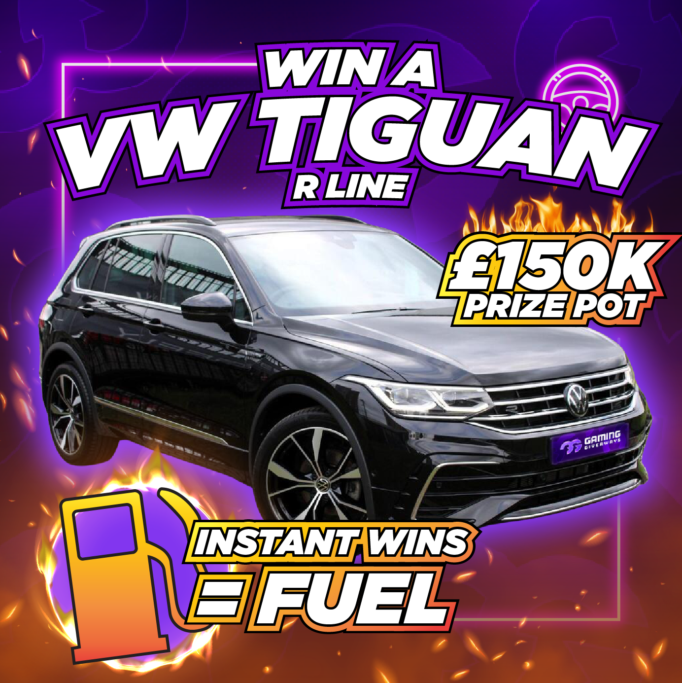 VW Tiguan + Fuel Instant Wins #1