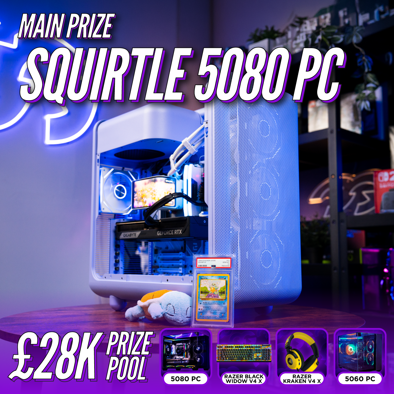 Squirtle 5080 PC + Instant Wins #2