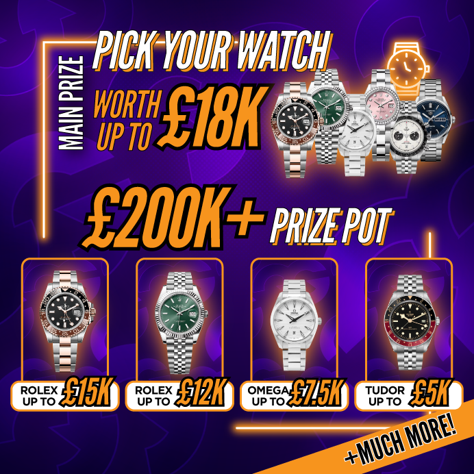 Pick Your Watch + Instant Wins